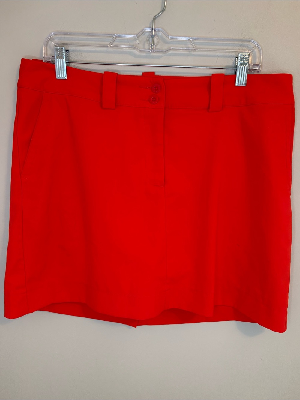 Nike Golf Dri-FIT Red Skort Skirt Shorts Women’s Size 10